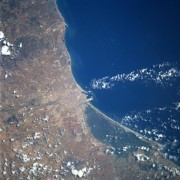 Vista aerea de Valencia