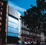 Fachada principal de la Sede del Ilustre Colegio de Abogados de Valencia